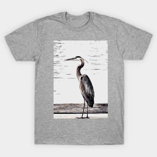 Great Blue Heron T-Shirt